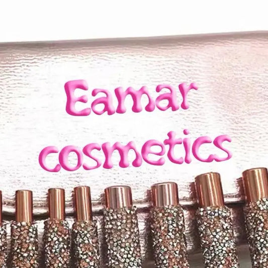 10 Pca Rhinestone Makeup Brush Makeup Brush Cleaners Cosmetic Handle Set