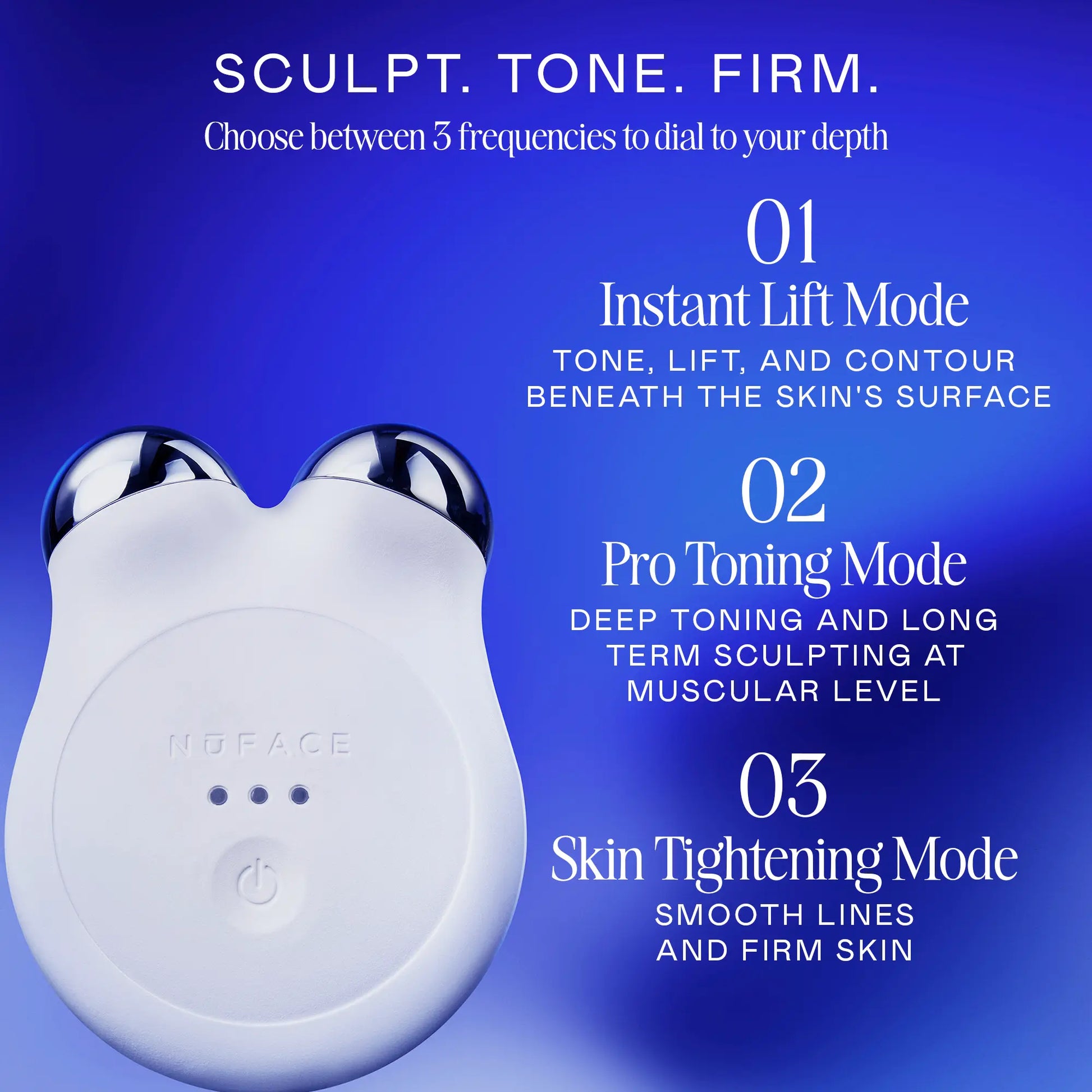 NUFACE MINI+ Microcurrent Face Massager Device, Fda-Cleared - Neck & Facial Sculpting Tool for Skin Tightening, Contouring, Depuffing, Toning & Support Lymphatic Drainage + Activator Gel