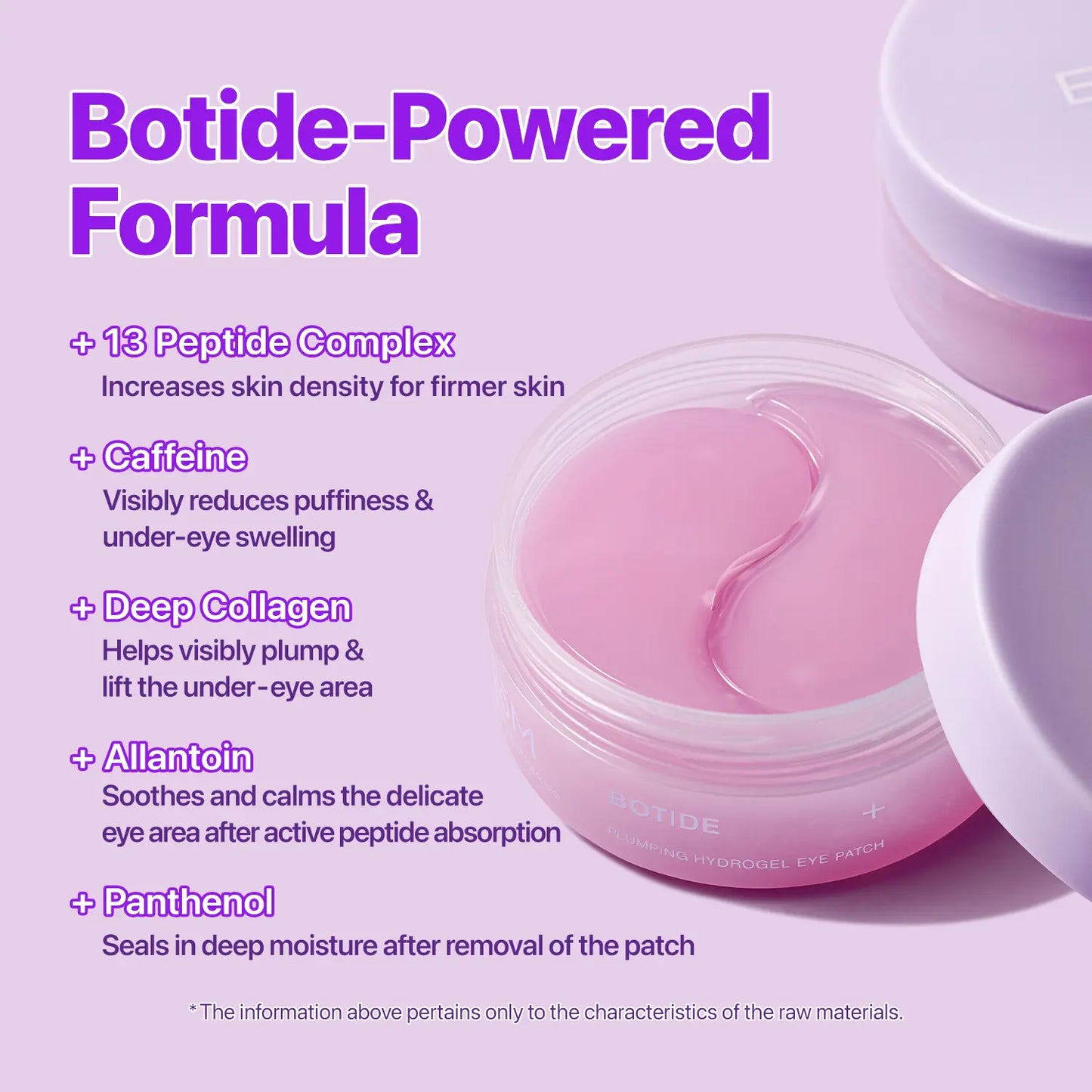 EIOM Botide Plumping Gua Sha Serum + Hydrogel Eye Patch Duo Bundle | Sculpting, Plumping, Depuffing Gua Sha Collagen Peptide Serum and under Eye Patches for Dark Circles & Puffy Eyes
